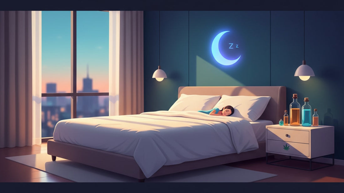 Blog Post: what is the best cbd for sleep - Professional illustration