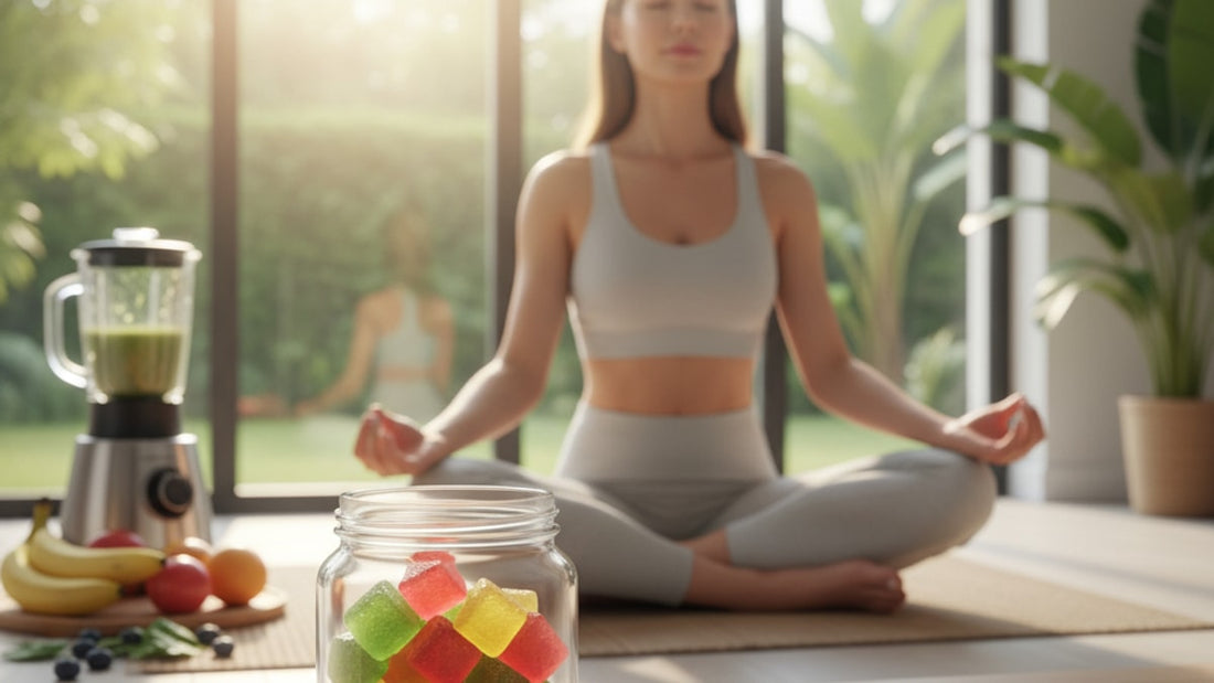 Blog Post: can you get high from cbd gummies - Professional illustration