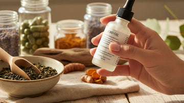 red flags in cbd products - Professional illustration