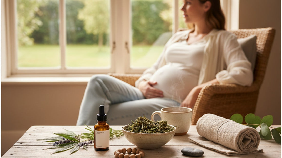 cbd during pregnancy safety - Professional illustration
