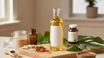 why we use mct oil as a carrier - Professional illustration
