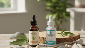 pure hemp botanicals vs medterra - Professional illustration