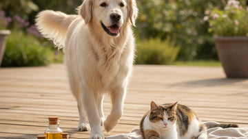 cbd for senior pets mobility support - Professional illustration