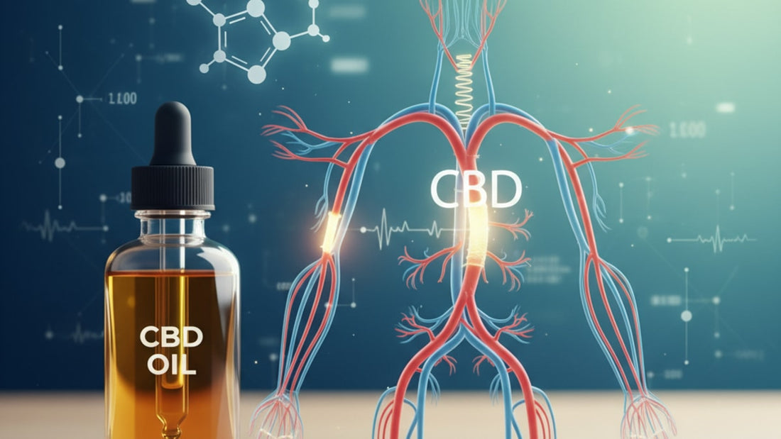 Blog Post: is cbd a vasodilator - Professional illustration