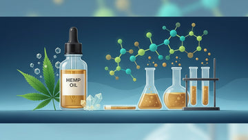 Blog Post: does hemp oil have cbd in it - Professional illustration