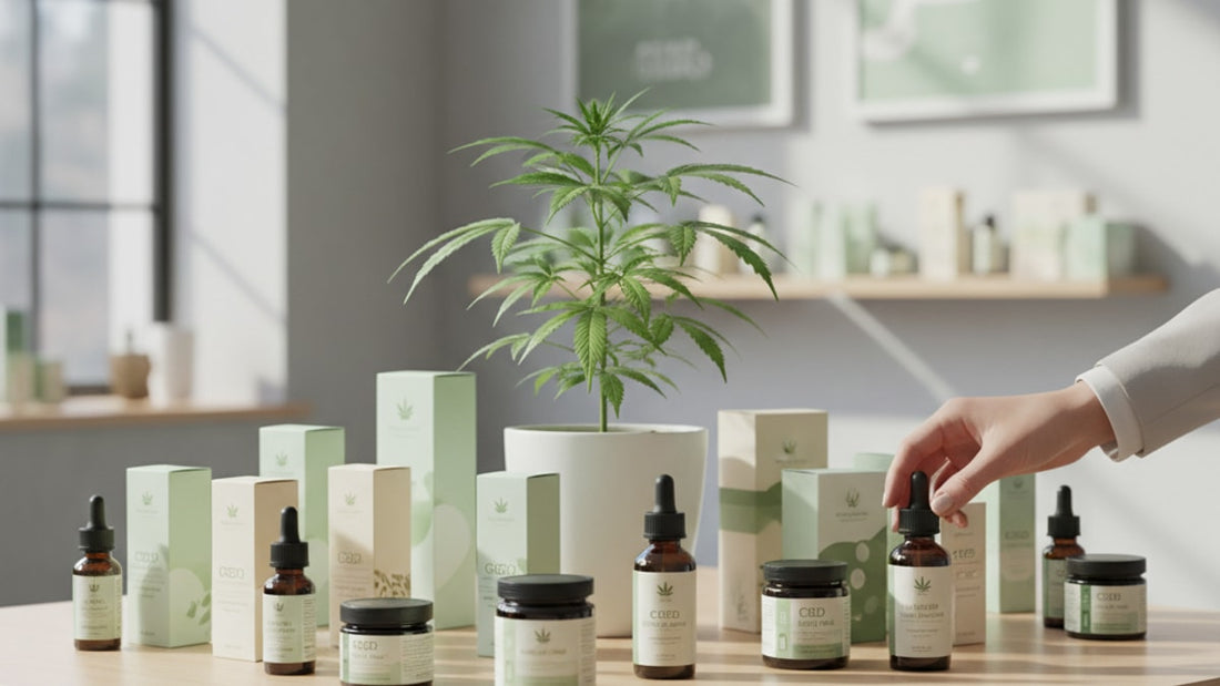 private label cbd pure hemp - Professional illustration