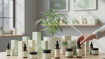 private label cbd pure hemp - Professional illustration