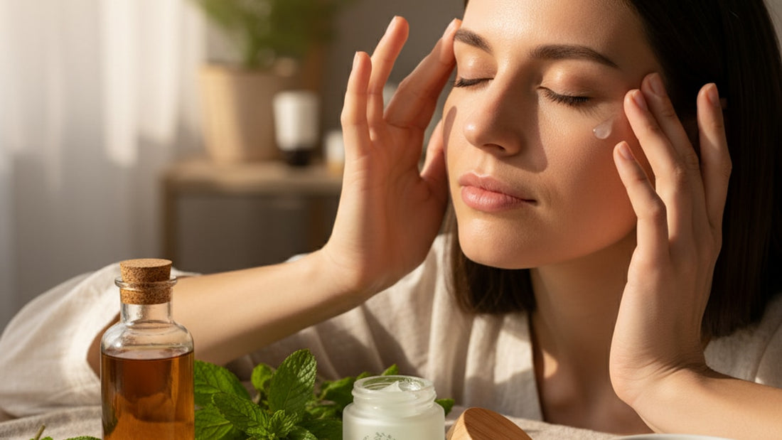 cbd cooling gel for migraines - Professional illustration