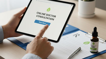 Blog Post: how to get a prescription for cbd - Professional illustration
