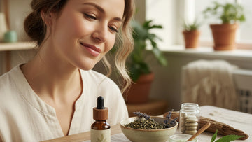cbd for anti-aging skin - Professional illustration