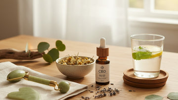 cbd for caregivers and burnout - Professional illustration