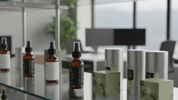 white label cbd manufacturing - Professional illustration