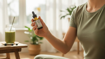 Blog Post: does cbd oil contain thc - Professional illustration