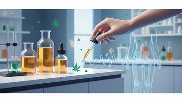 Blog Post: how to use cbd oil for pain - Professional illustration