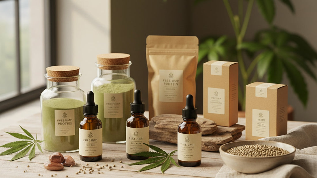 pure hemp wholesale program - Professional illustration