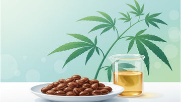 Blog Post: does hemp seed contain cbd - Professional illustration