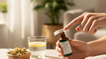 reading a cbd product label - Professional illustration