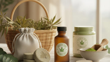 pure hemp cruelty-free certification - Professional illustration
