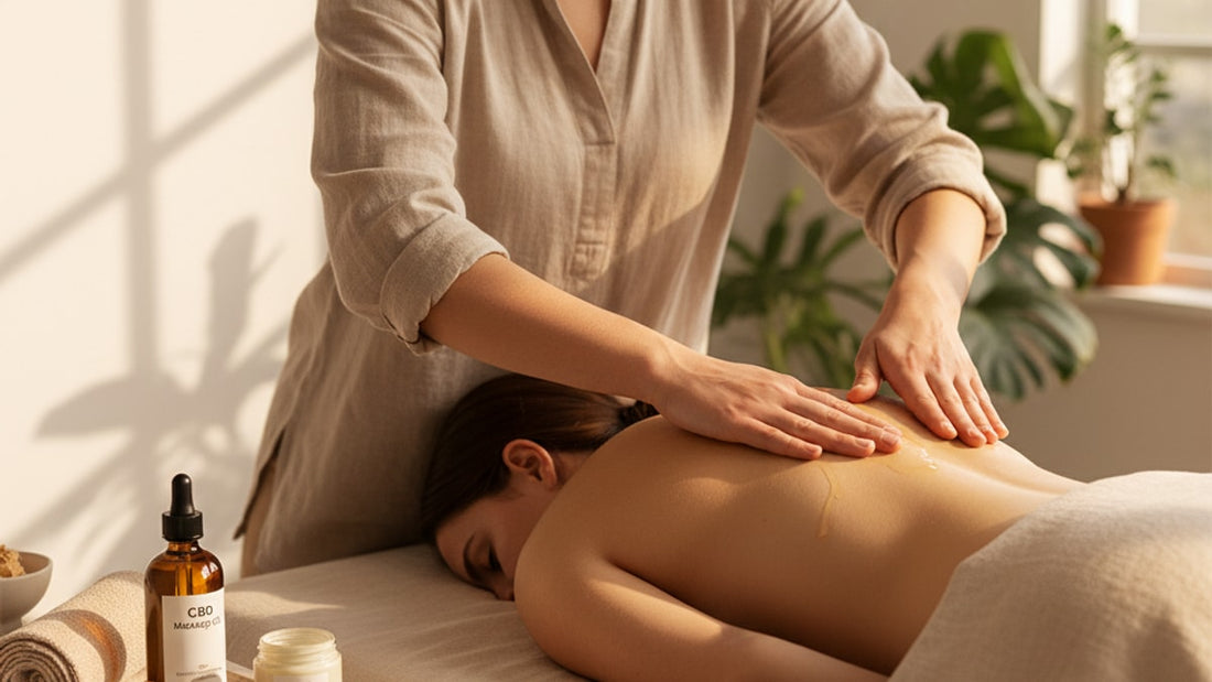 cbd for massage therapists wholesale - Professional illustration