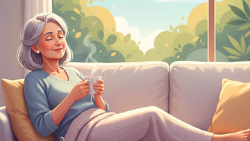 cbd for retirees - Professional illustration