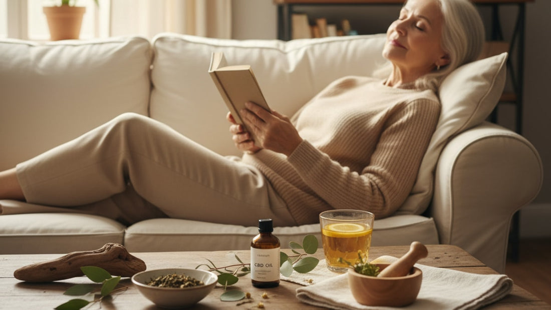 cbd for seniors complete guide - Professional illustration