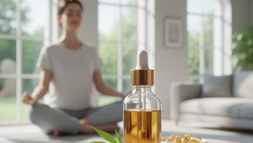 Blog Post: how does cbd oil make you feel - Professional illustration