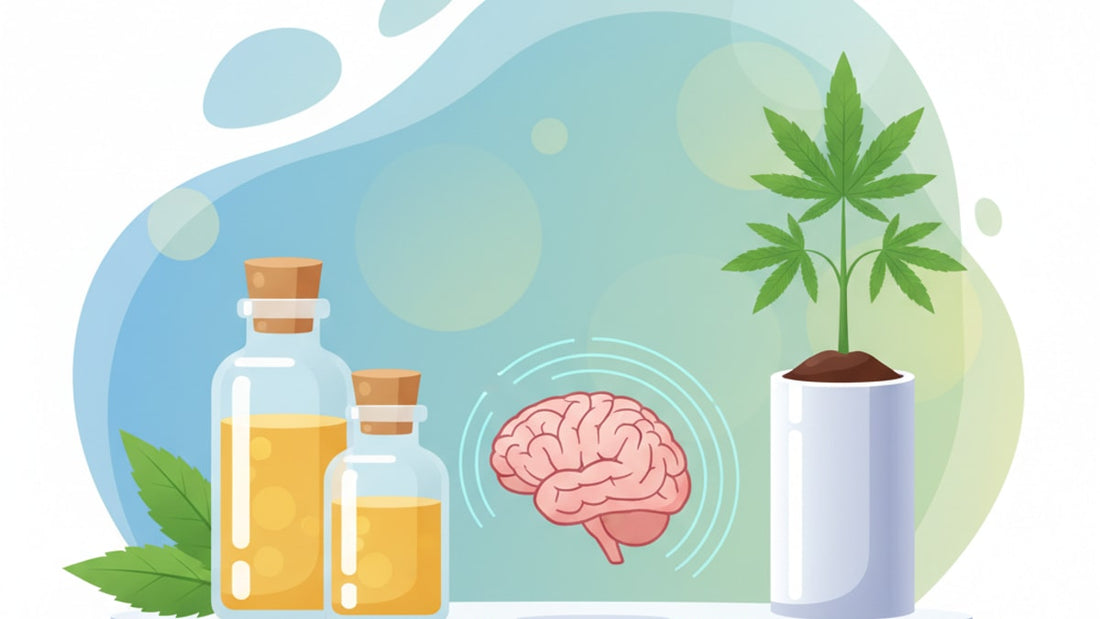 Blog Post: what are the benefits of cbd oil - Professional illustration