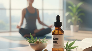 Blog Post: how to use cbd oil for anxiety - Professional illustration