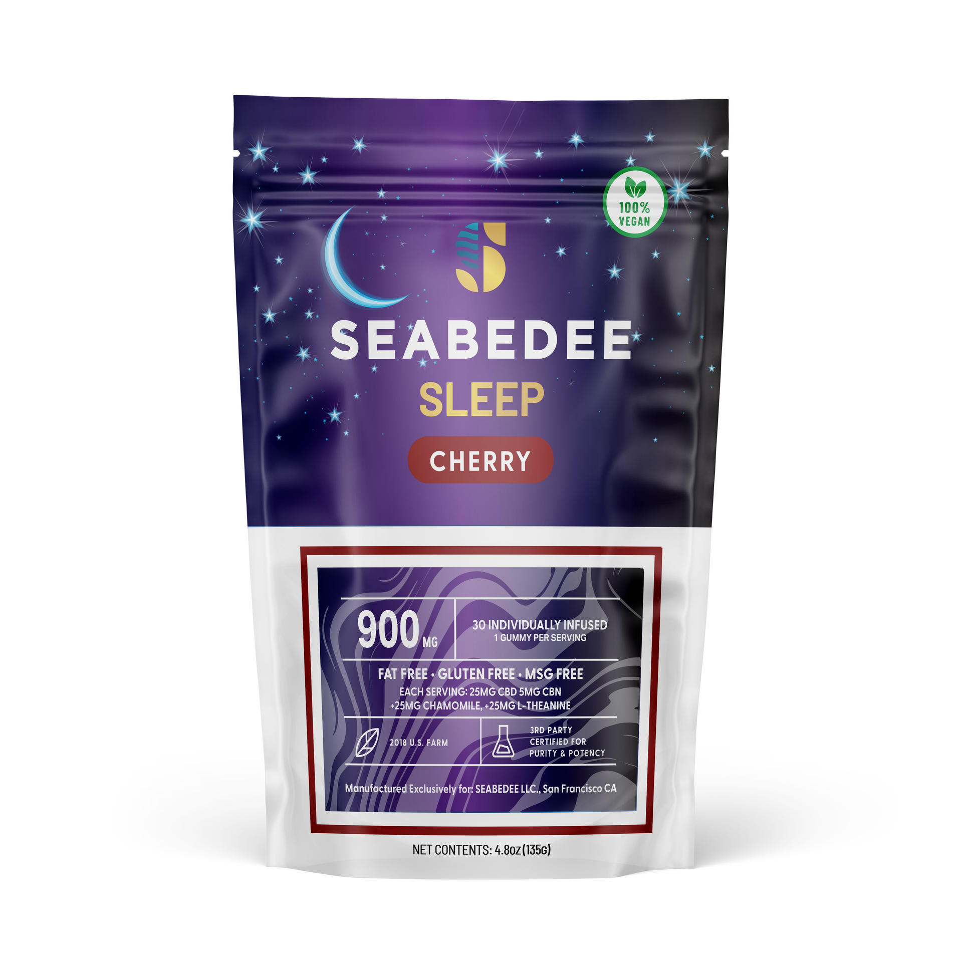 THC-Free & Delta 9 Sleep Gummies | Nighttime Gummies for Deep