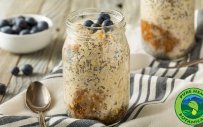 CBD Infused Overnight-Oats