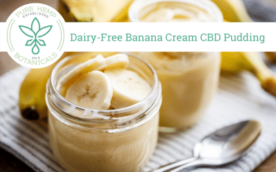 Dairy-Free Banana Cream CBD Pudding