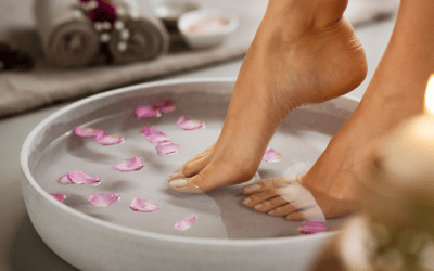 DIY Self Care for Stressed Feet with CBD