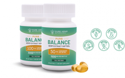 Vegan CBD Softgels For Balance & Wellness