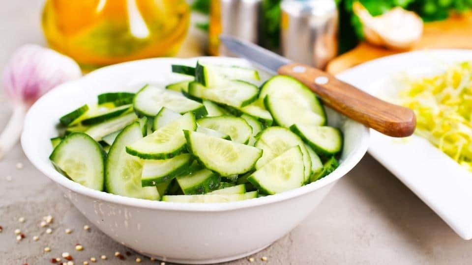 CBD cucumber salad recipe