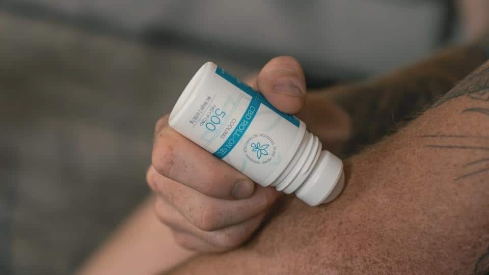 CBD Cooling Gel for Sore Muscles