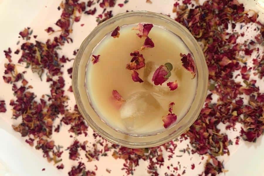 Rose milk tea recipe