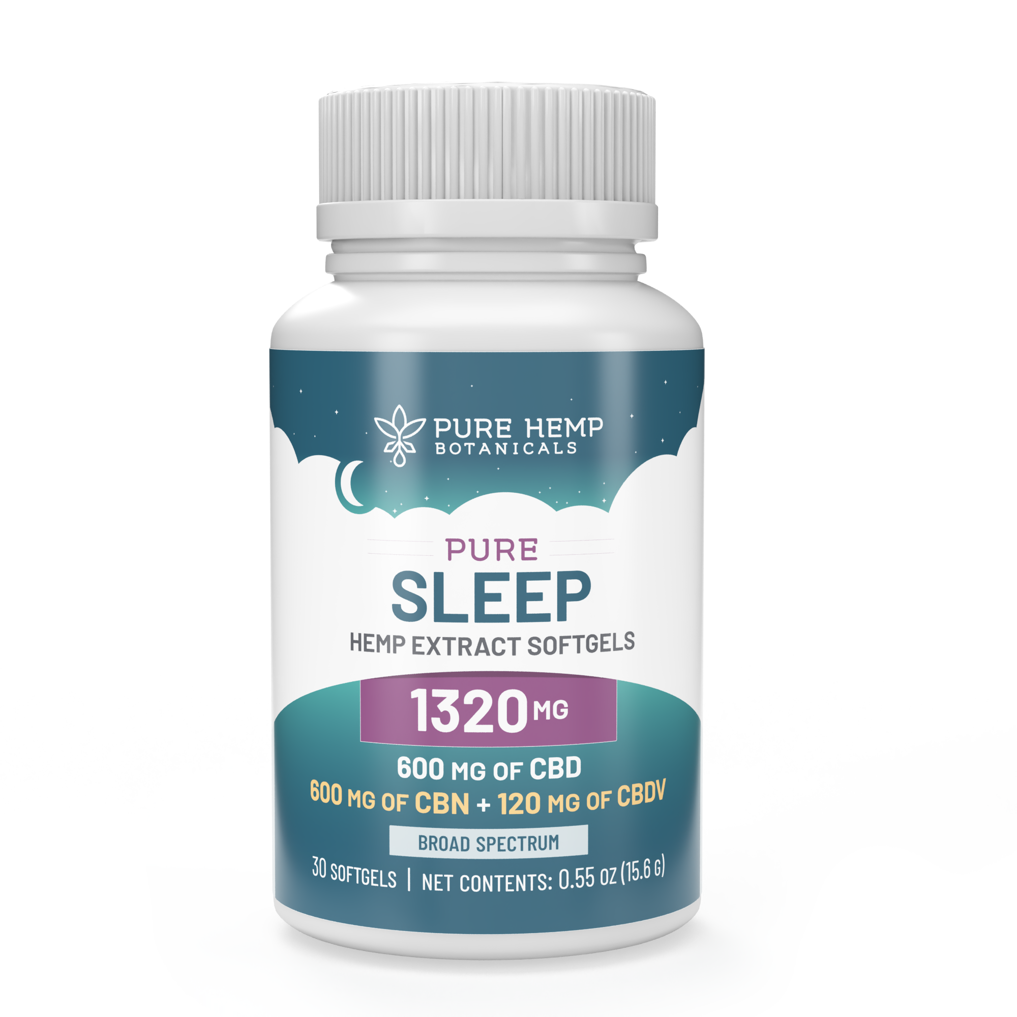 Pure Sleep CBD Softgels 1320mg