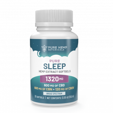 Pure Hemp Botanicals 1320mg Pure Sleep Softgels